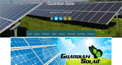 Desktop Screenshot of guardiansolar.com